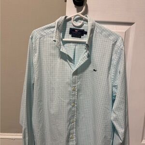 Vineyard Vines Men's Gingham Checkered Shirt